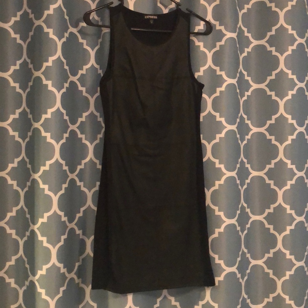 Express (not so) Leather black mini